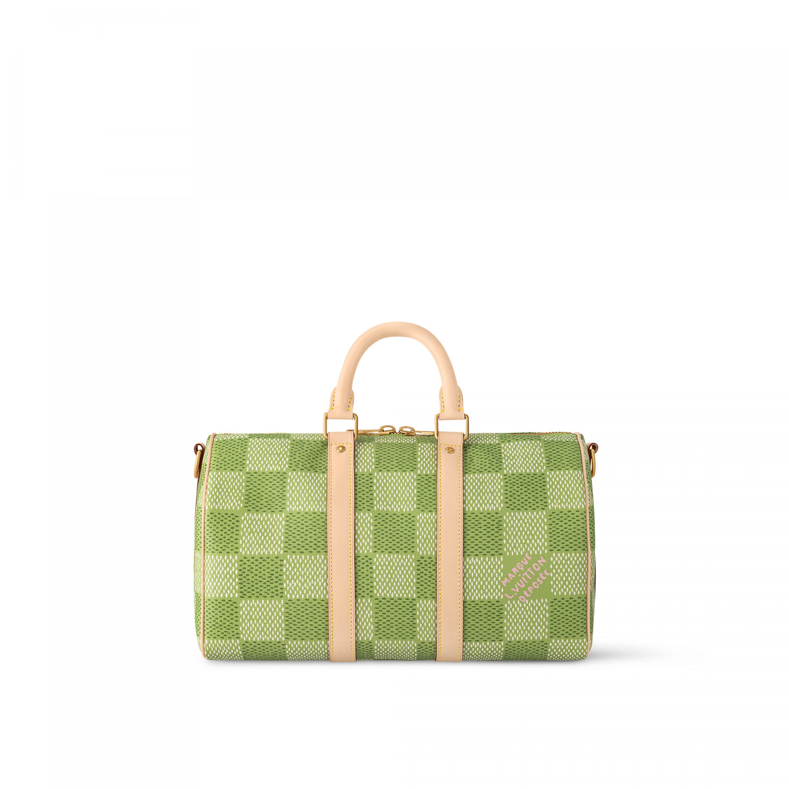 Louis Vuitton N40671 Keepall Bandoulière 35 Green Louis Vuitton N40671 Keepall Bandoulière 35 Green