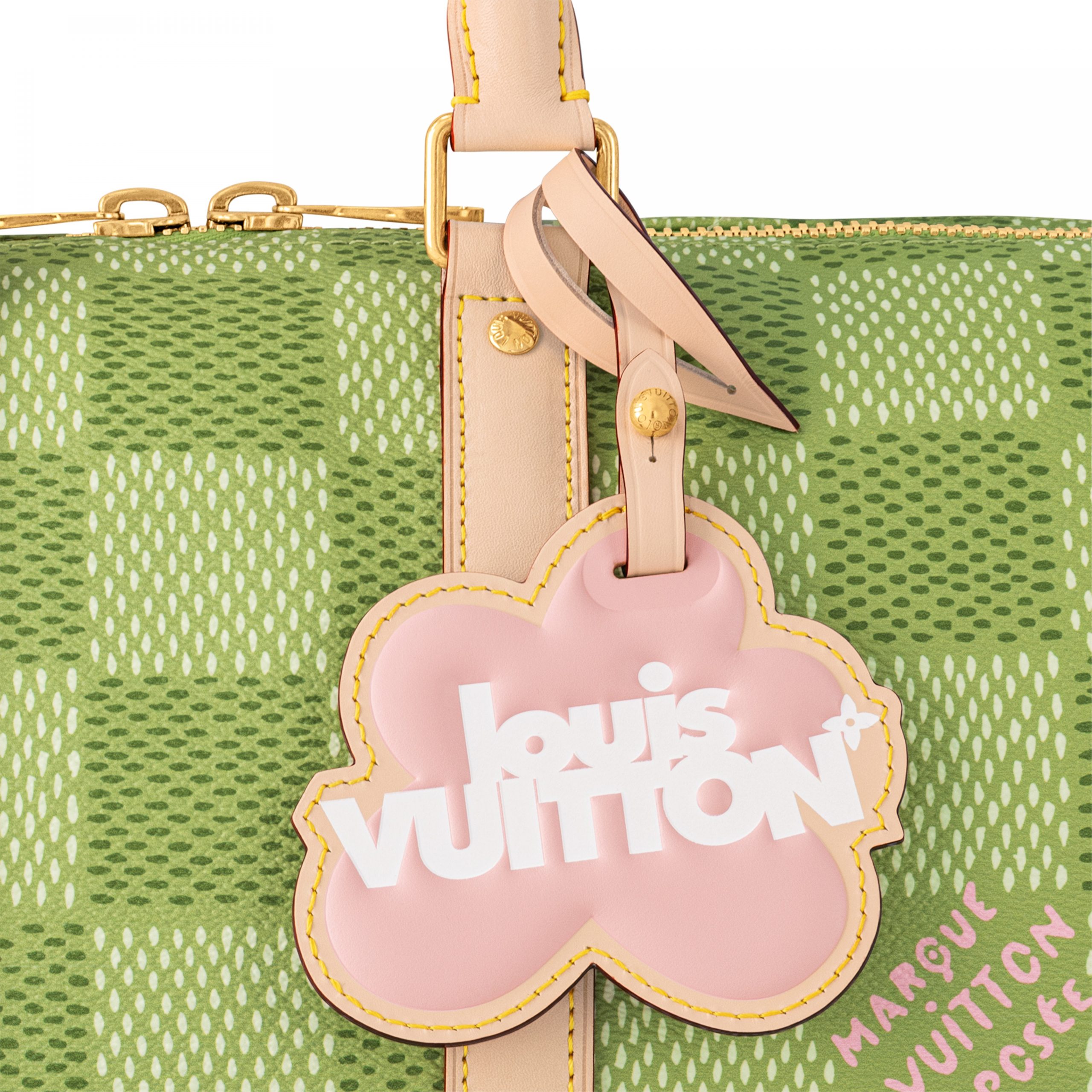 Louis Vuitton N40671 Keepall Bandoulière 35 Green Louis Vuitton N40671 Keepall Bandoulière 35 Green
