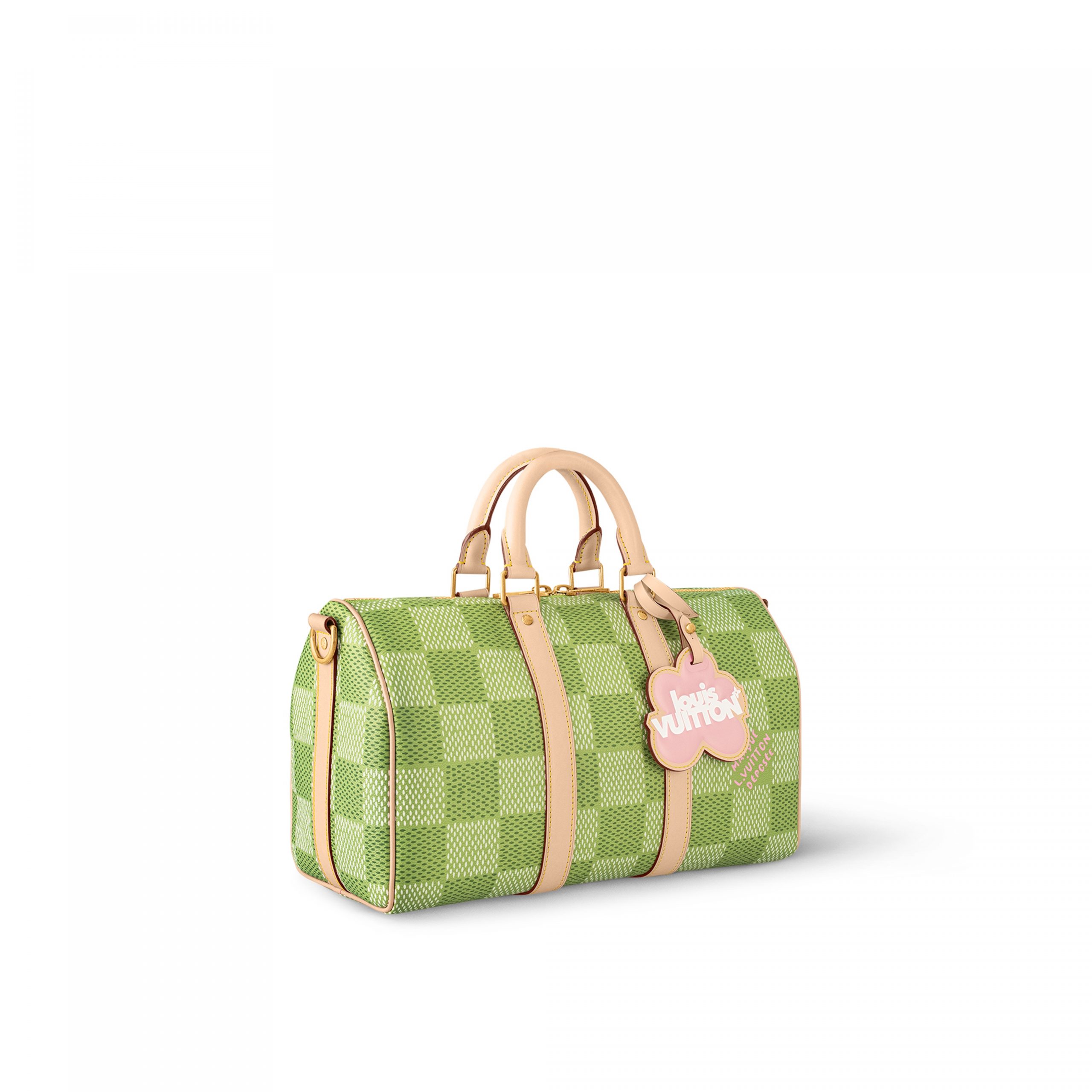 Louis Vuitton N40671 Keepall Bandoulière 35 Green Louis Vuitton N40671 Keepall Bandoulière 35 Green
