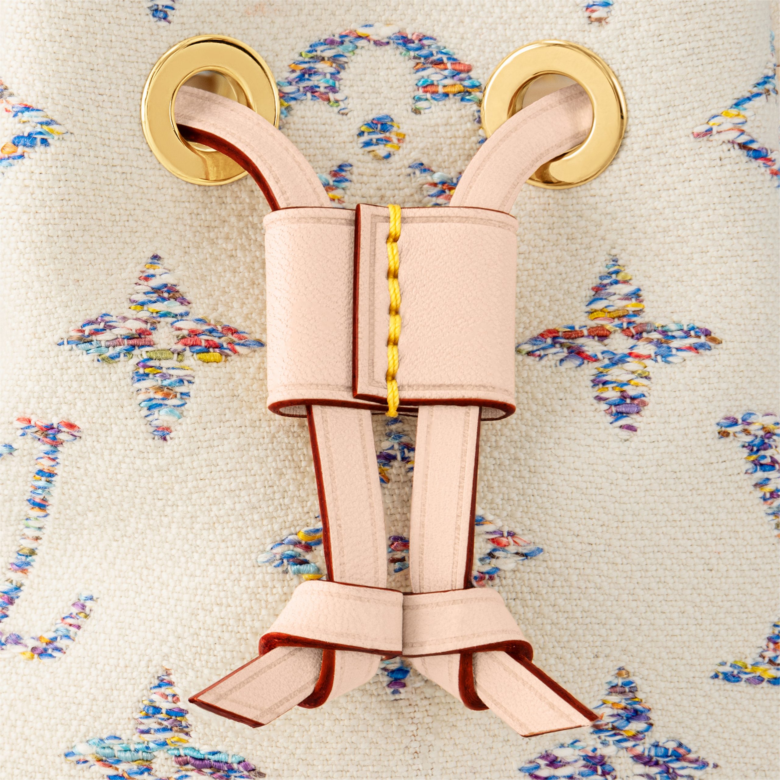 Louis Vuitton Nano Noé M83453 Multicolor White Louis Vuitton Nano Noé M83453 Multicolor White