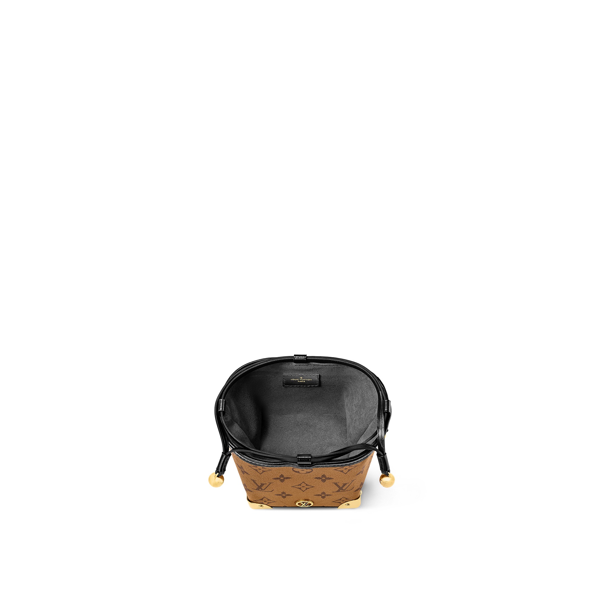 Louis Vuitton M82885 Noé Purse LV Charms Monogram Reverse Louis Vuitton M82885 Noé Purse LV Charms Monogram Reverse