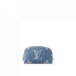 Louis Vuitton M24316 Pochette Cosmétique PM Denim Blue