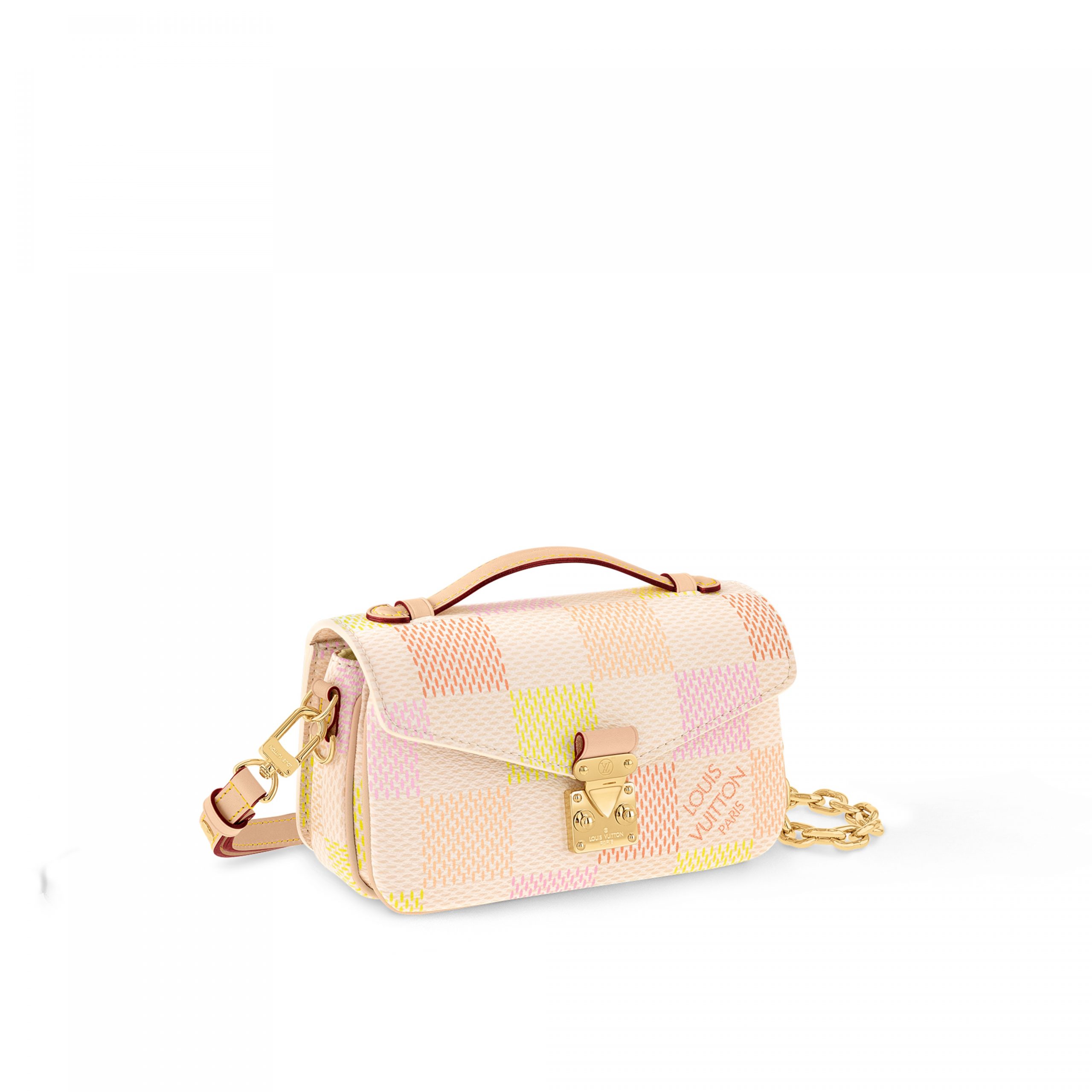 Louis Vuitton N40749 Pochette Métis East West Peach Louis Vuitton N40749 Pochette Métis East West Peach