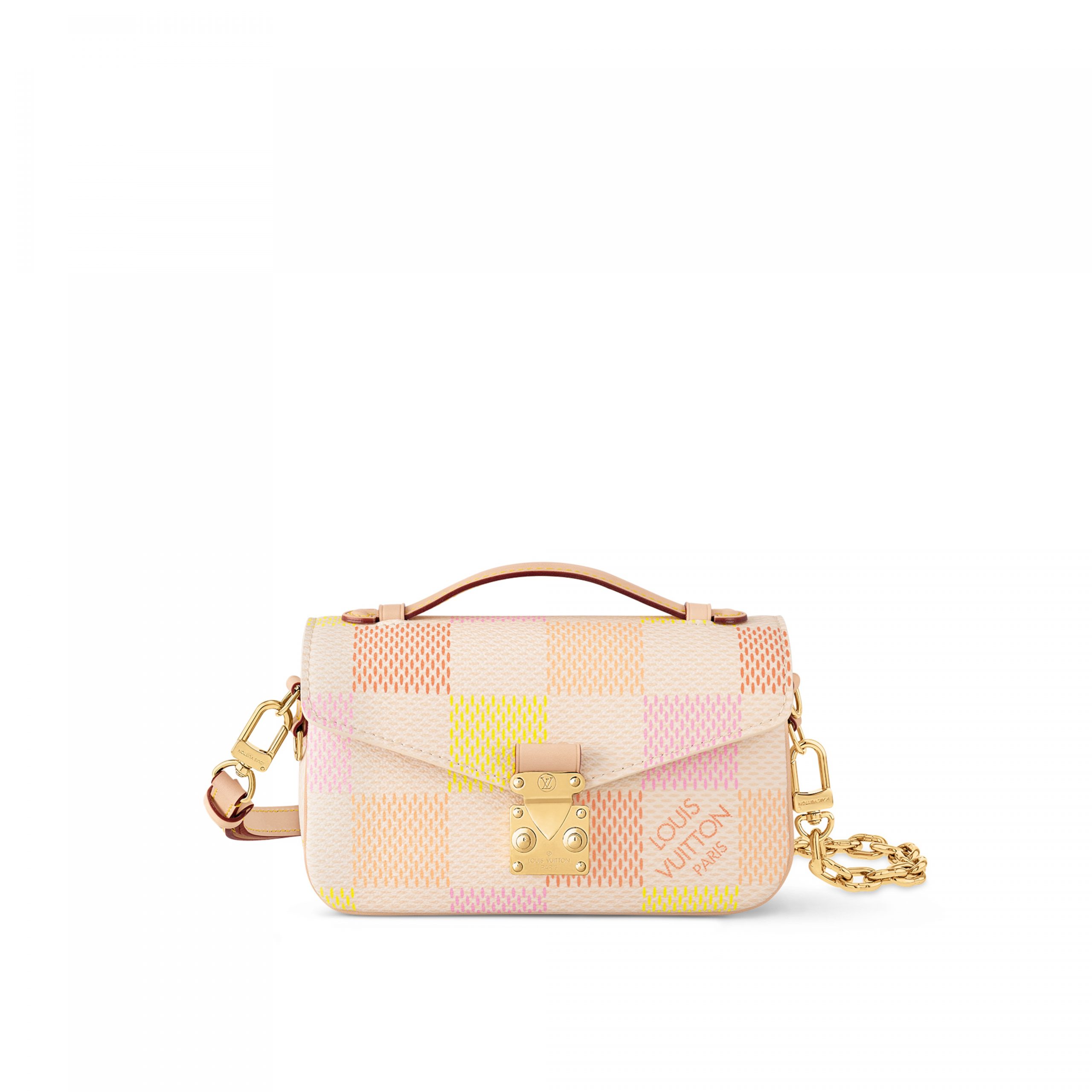 Louis Vuitton N40749 Pochette Métis East West Peach Louis Vuitton N40749 Pochette Métis East West Peach