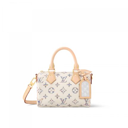 Louis Vuitton M24709 Speedy Bandoulière 20 Multicolor Beige