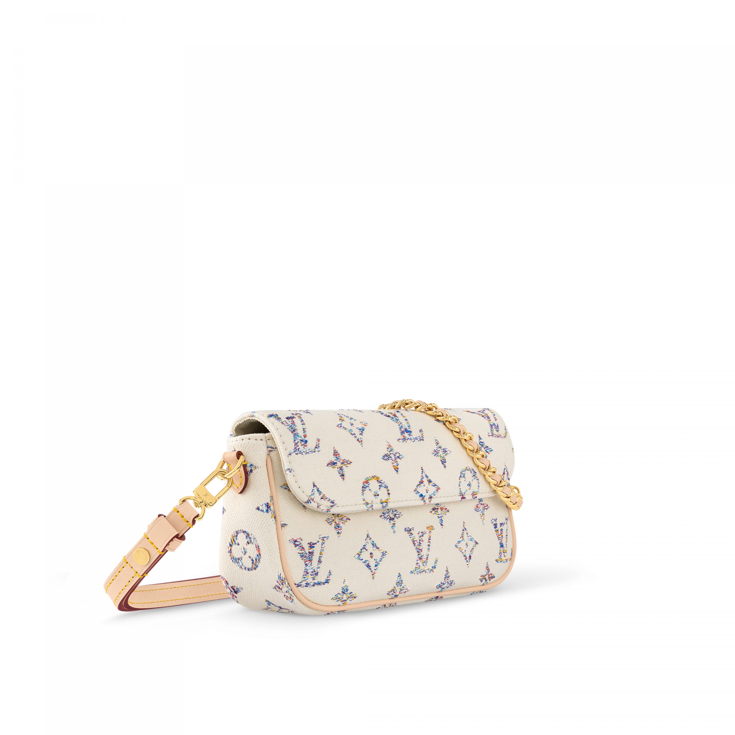 Louis Vuitton M83499 Wallet on Chain Ivy Multicolor White Louis Vuitton M83499 Wallet on Chain Ivy Multicolor White
