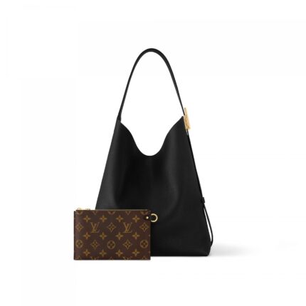 Louis Vuitton M24856 Low Key Hobo MM Black