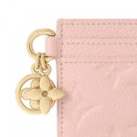 Louis Vuitton M83562 LV Charms Card Holder Opale Pink