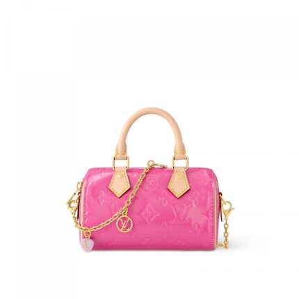 Louis Vuitton M83273 Nano Speedy Neon Pink