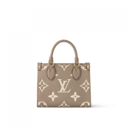 Louis Vuitton M47054 OnTheGo BB Dove Gray/Cream