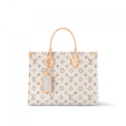 Louis Vuitton M24708 OnTheGo MM Multicolor Beige