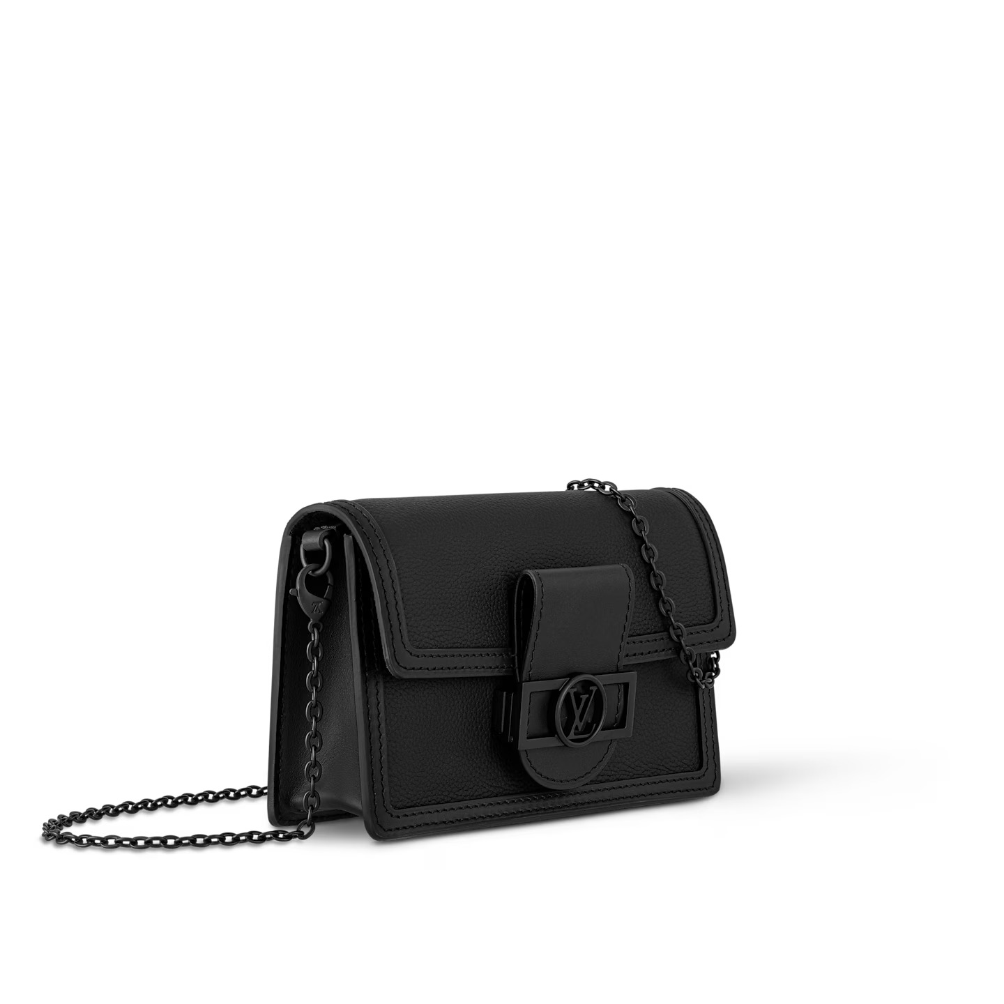 Louis Vuitton M82997 Dauphine Chain Wallet All Black Louis Vuitton M82997 Dauphine Chain Wallet All Black