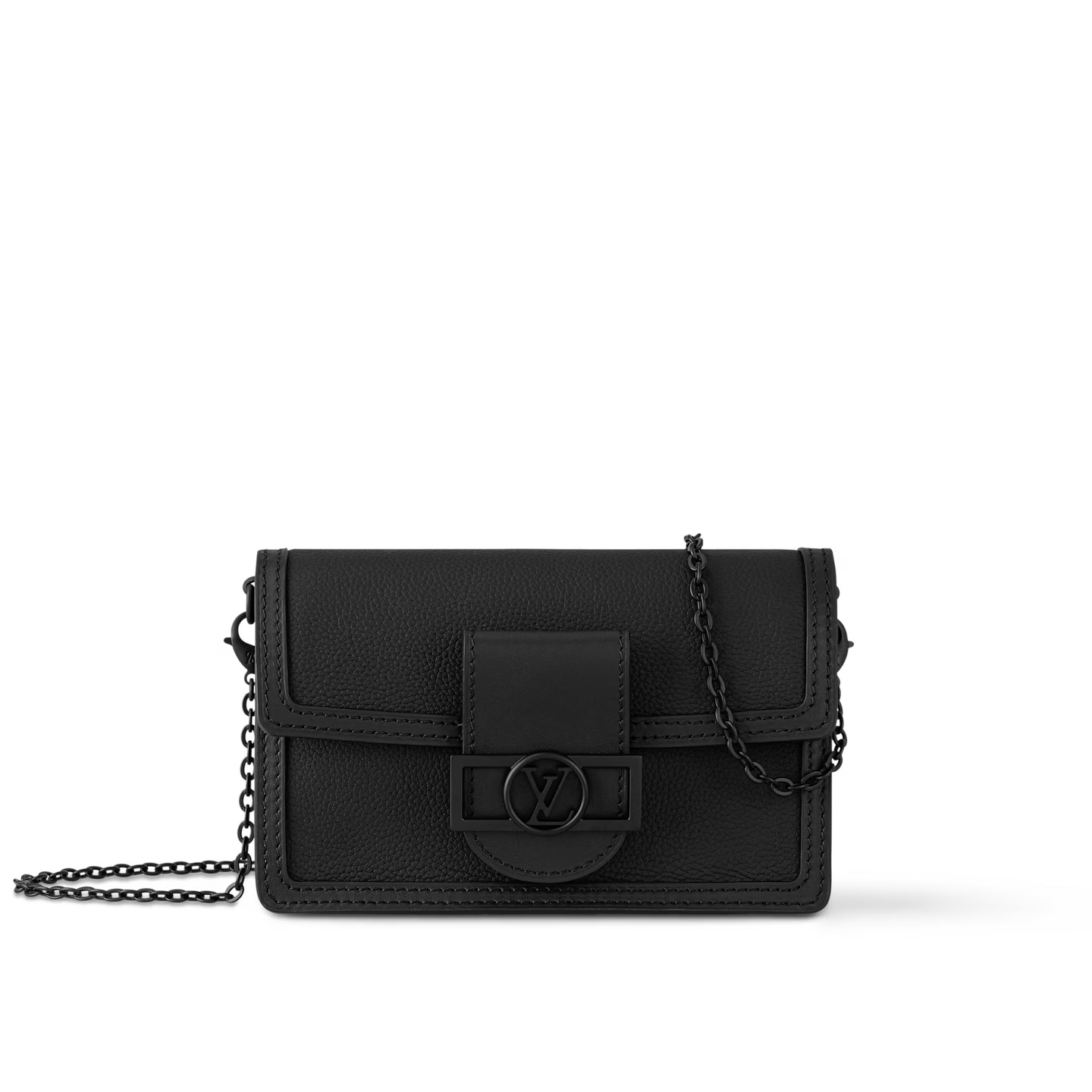 Louis Vuitton M82997 Dauphine Chain Wallet All Black Louis Vuitton M82997 Dauphine Chain Wallet All Black