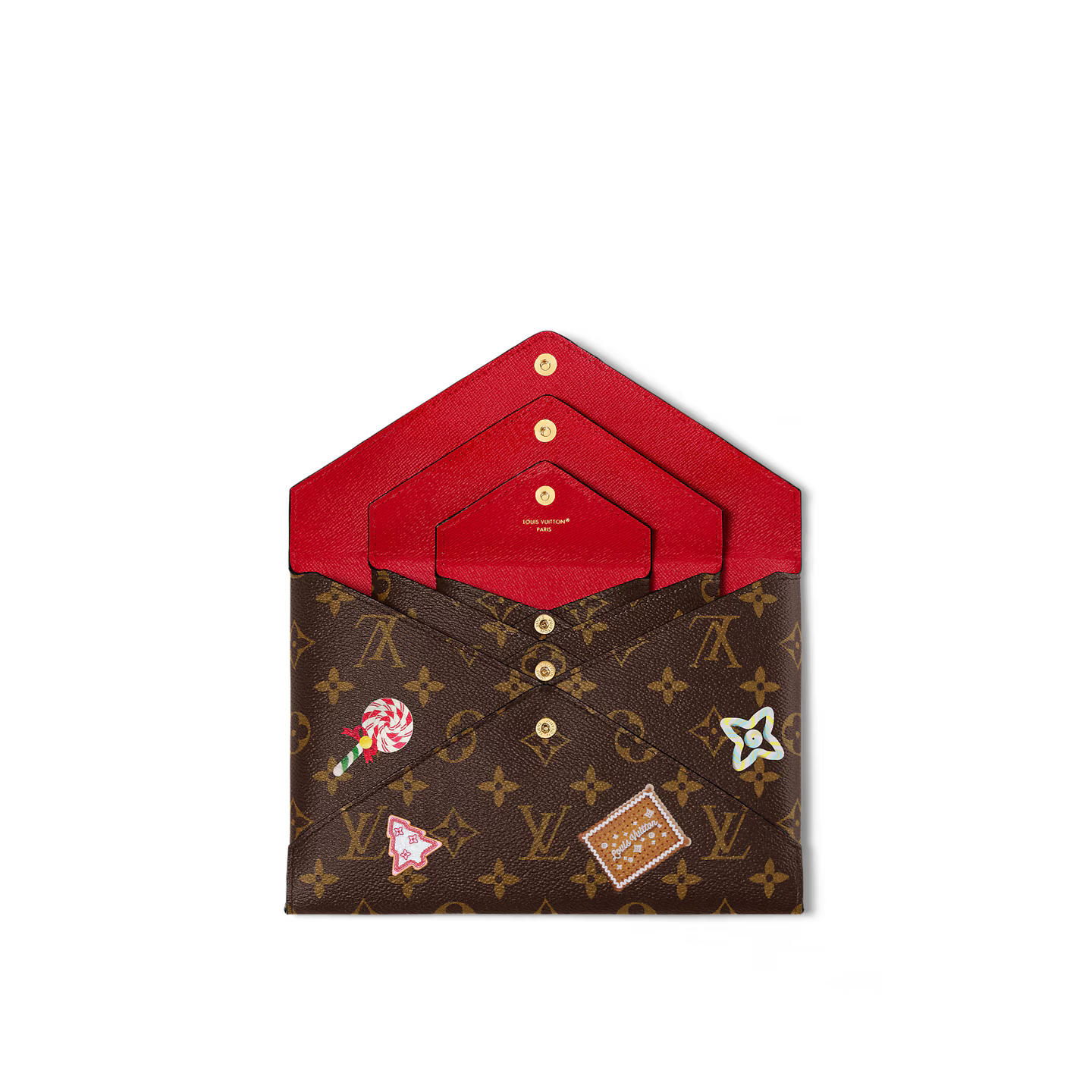 Louis Vuitton M12203 EARLY ACCESS Kirigami Pochette Candy Red Louis Vuitton M12203 EARLY ACCESS Kirigami Pochette Candy Red