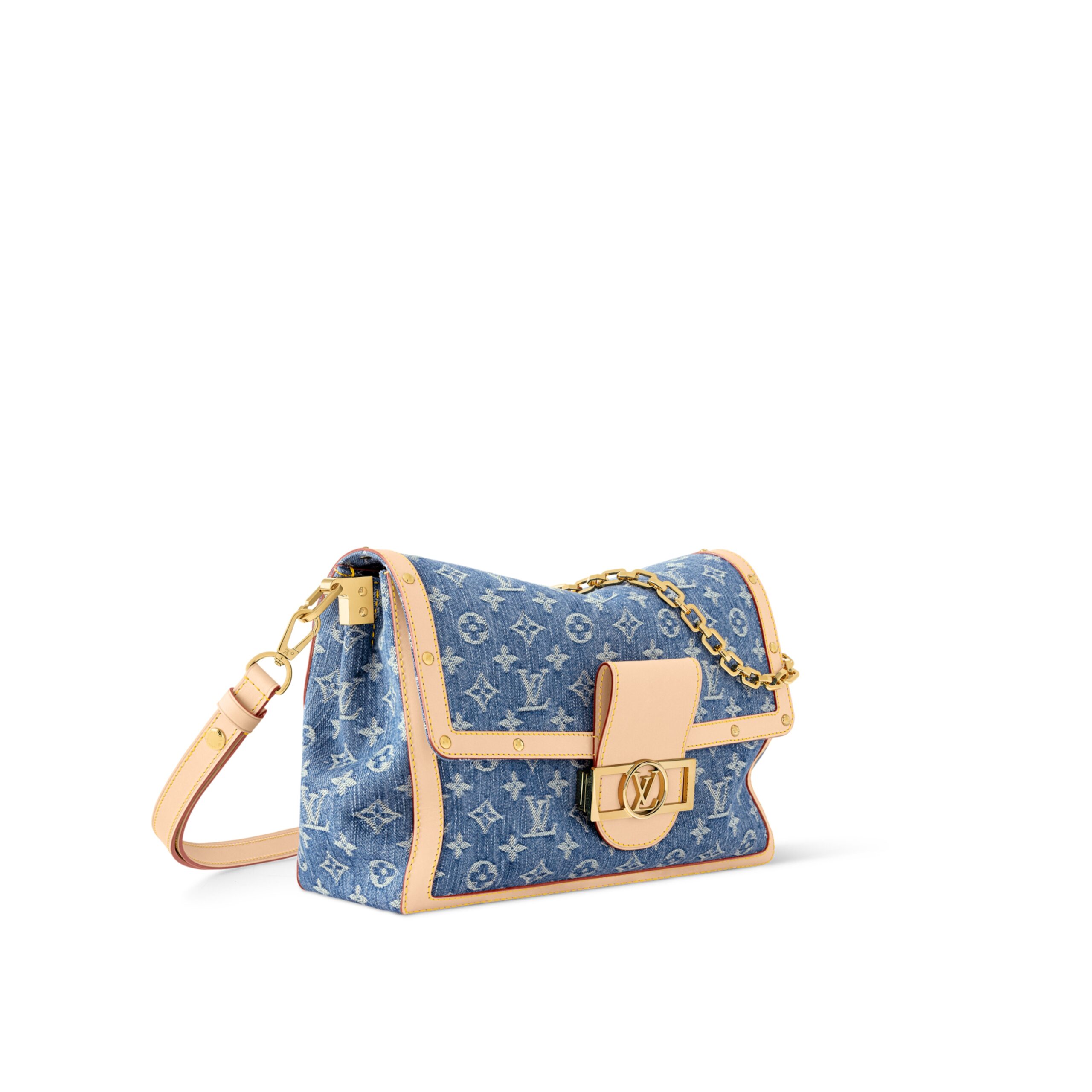Louis Vuitton M13319 Dauphine Soft GM Denim Blue Louis Vuitton M13319 Dauphine Soft GM Denim Blue