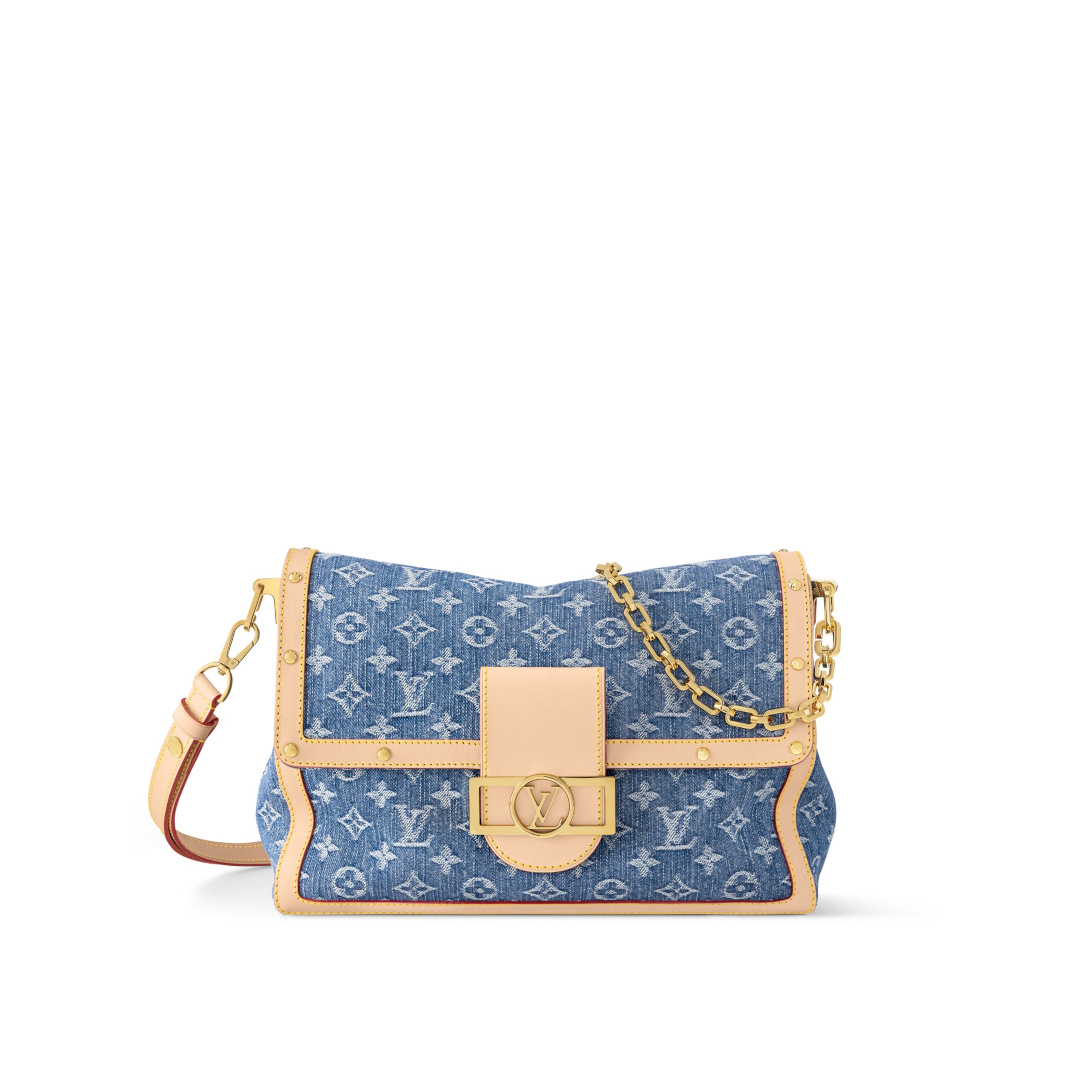 Louis Vuitton M13319 Dauphine Soft GM Denim Blue Louis Vuitton M13319 Dauphine Soft GM Denim Blue