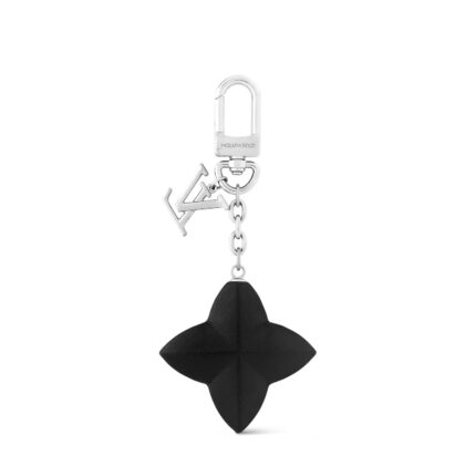 Louis Vuitton M02602 Leather Flower Key Chain