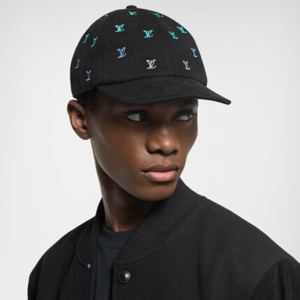 Louis Vuitton M7974M LV Blason Shading Denim Cap
