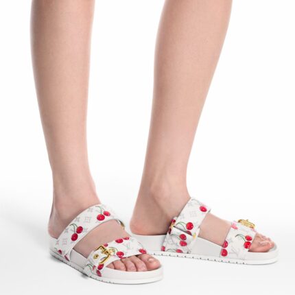 Louis Vuitton 1AHLZ9 LV x TM Bom Dia Flat Comfort Mule