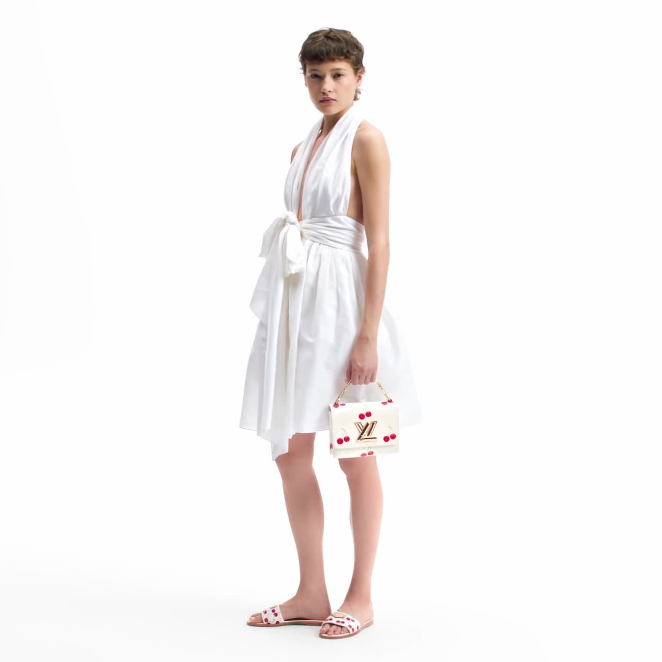 Louis Vuitton M13239 LV x TM Twist PM White Louis Vuitton M13239 LV x TM Twist PM White