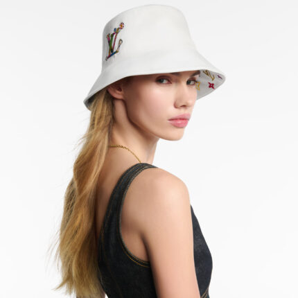 Louis Vuitton M7986M LV x TM Reversible Superflat Bucket Hat