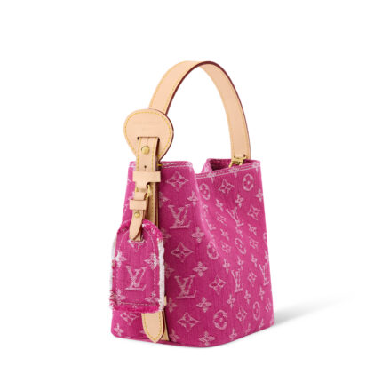 Louis Vuitton M27626 All In BB Fuchsia Denim