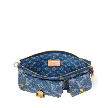 Louis Vuitton M27602 Pochette Accessoire Cargo Blue Denim